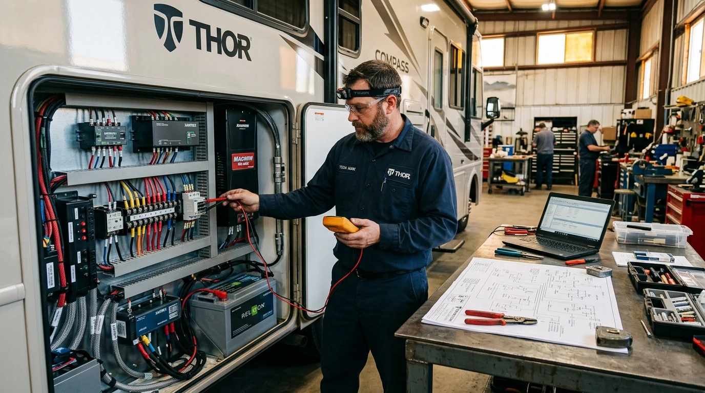 Thor Motor Coach Technical Hub & Diagnostic Bay